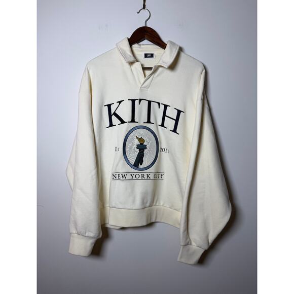 Kith Other - Kith Statue of Liberty Nelson Collared Pullover sweatshirt